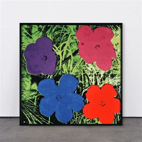 Warhol Flowers 1974. Pop Art, Edition Prints and Original .